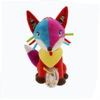 М'яка брязкальце-підвіска WD210260 з прорізувачем  Лисиця (WD210260-6)