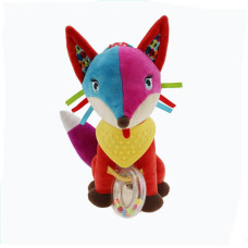 М'яка брязкальце-підвіска WD210260 з прорізувачем  Лисиця (WD210260-6)