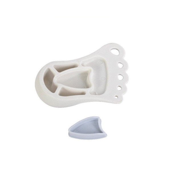 Стопор для дверей "Ніжка" 7610 білий (7610)