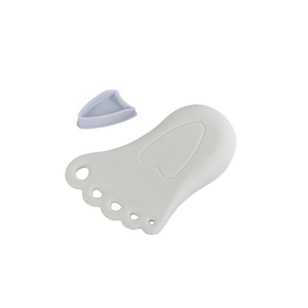 Стопор для дверей "Ніжка" 7610 білий (7610)