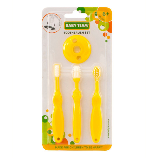 Набір зубних щіток 7201BT в наборі 3 штуки (7201BT)