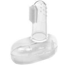 Силіконова зубна щітка для ясен MGZ-0706(Crystal) у футлярі (MGZ-0706(Crystal))