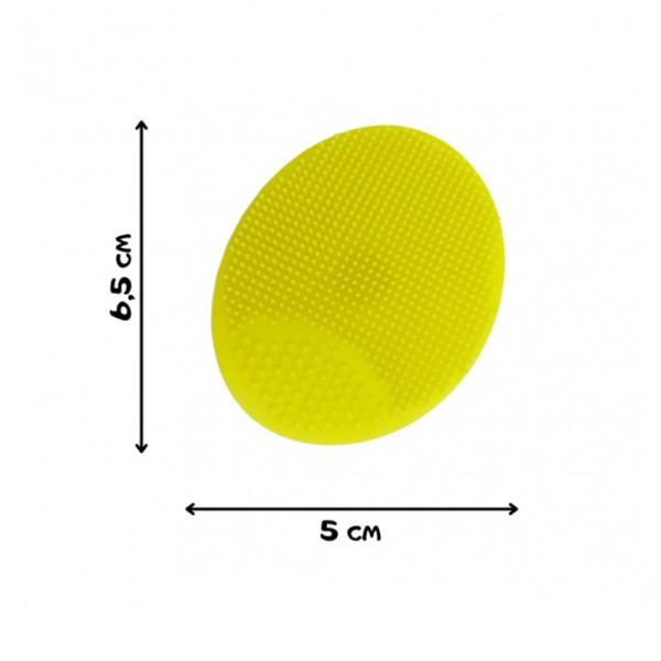 Силіконова мочалка для купання новонароджених MGZ-0923(Yellow) (MGZ-0923(Yellow))