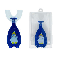 Дитяча зубна щітка-капа в футлярі MGZ-0730(Blue) блакитний (MGZ-0730(Blue))