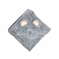 Дитячий рушник з капюшоном MGZ-0640(Gray) розмір 80х80 см (MGZ-0640(Gray))