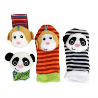 Дитячий набір: шкарпетки та браслетики "Мавпа та панда" MGZ-1208 (MGZ-1208)