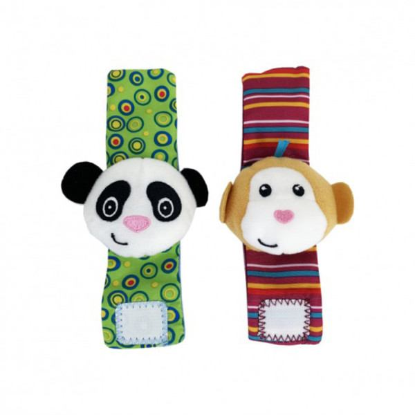 Дитячий набір: шкарпетки та браслетики "Мавпа та панда" MGZ-1208 (MGZ-1208)