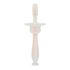 Силіконова зубна щітка Mumlove MGZ-0707(Pink) з обмежувачем (MGZ-0707(Pink))