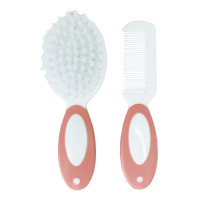 Набір дитячий гребінець і щітка MGZ-0717(Pink) в блістері (MGZ-0717(Pink))