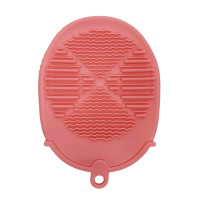 Силіконова мочалка-рукавичка для купання MGZ-0929(Pink) (MGZ-0929(Pink))