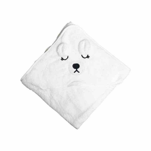 Дитячий рушник з капюшоном MGZ-0640(White) розмір 80х80 см (MGZ-0640(White))