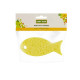 Дитяча мочалка-губка "Рибка" 7407 жовтий (7407)