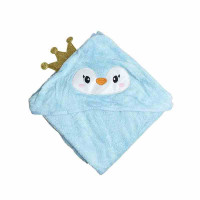 Дитячий рушник з капюшоном MGZ-0640(Blue) розмір 80х80 см (MGZ-0640(Blue))