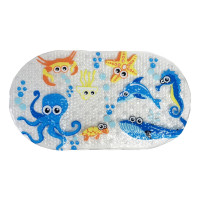 Килимок у ванну кімнату на присосках Восьминіг MGZ-0900 (Octopus) 35х65 см (MGZ-0900(Octopus))