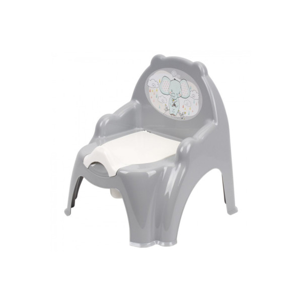 Дитячий горщик-крісло 1294TXK(Gray) без музики (1294TXK(Gray))