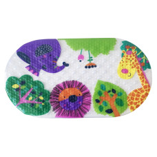 Килимок у ванну на присосках Сафарі MGZ-0900(Safari) 35х65 см (MGZ-0900(Safari))