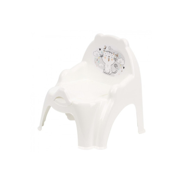 Дитячий горщик-крісло 1294TXK(White) без музики (1294TXK(White))