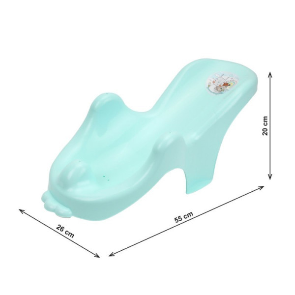 Дитяча гірка для купання 3014TXK блакитний, 55х20х26 см (3014TXK)