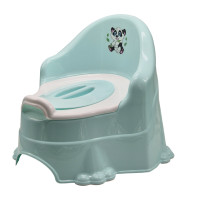 Горщик дитячий з кришкою 5156TXK(Turquiose) пластик, бірюзовий (5156TXK(Turquiose))