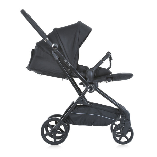 Коляска дитяча прогулянкова SPIN 360 ME 1138 Black (ME 1138 Black)