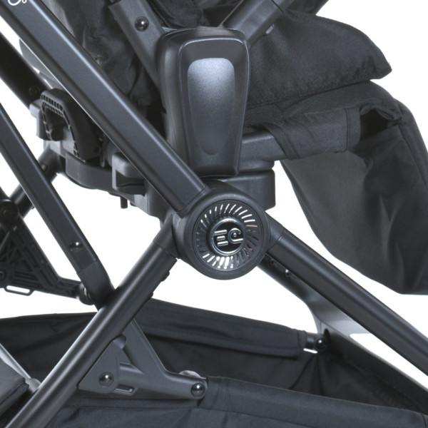 Коляска дитяча прогулянкова SPIN 360 ME 1138 Black (ME 1138 Black)