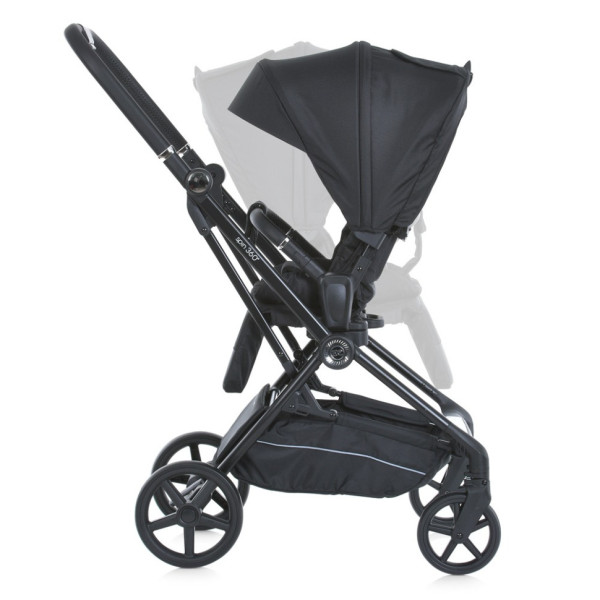 Коляска дитяча прогулянкова SPIN 360 ME 1138 Black (ME 1138 Black)