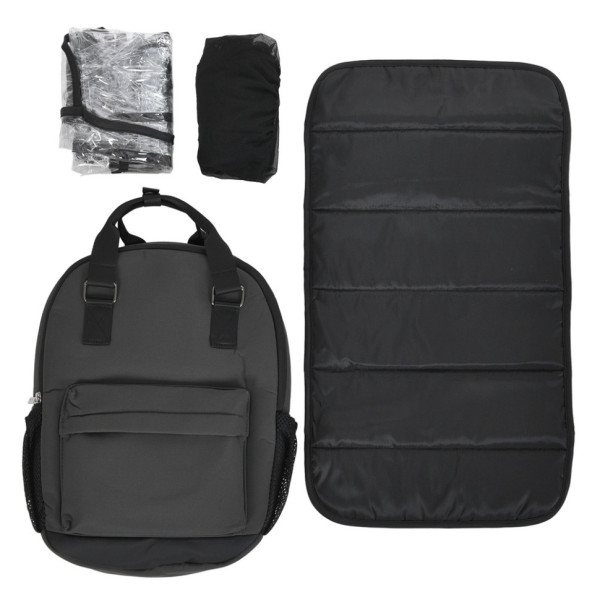 Коляска дитяча універсальна 2 в 1 GENESIS ME 1126 Asphalt Gray (ME 1126 Asphalt Gray)