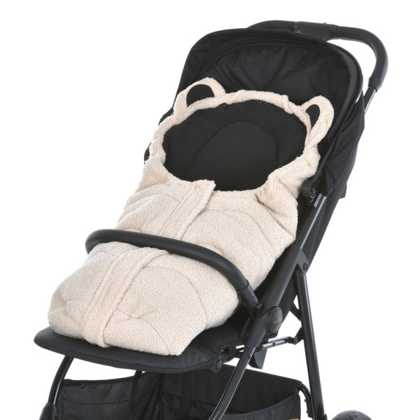 Конверт у коляску ME 1132 Footmuff Teddy Bear 80 х 37 см, застібки-блискавки (ME 1132 Footmuff Teddy Be)