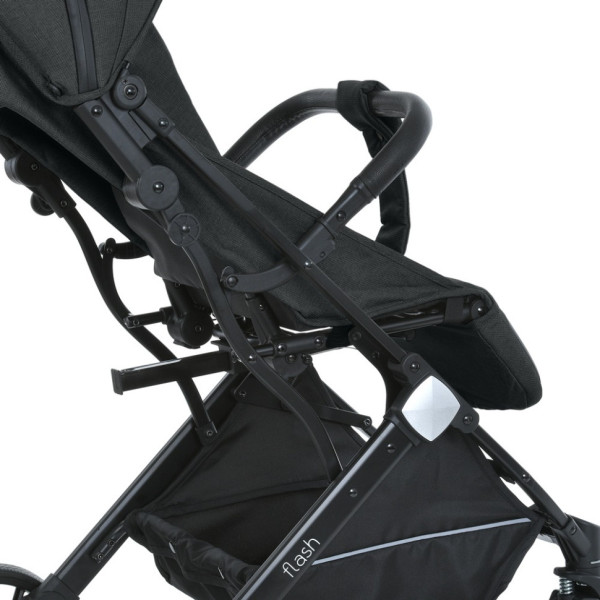 Дитяча прогулянкова коляска FLASH M 5727-1 Almost Black (M 5727-1 Almost Black)