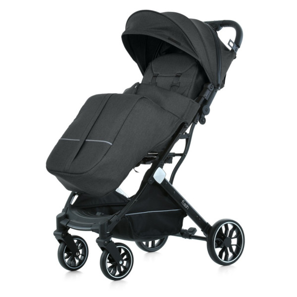 Дитяча прогулянкова коляска FLASH M 5727-1 Almost Black (M 5727-1 Almost Black)