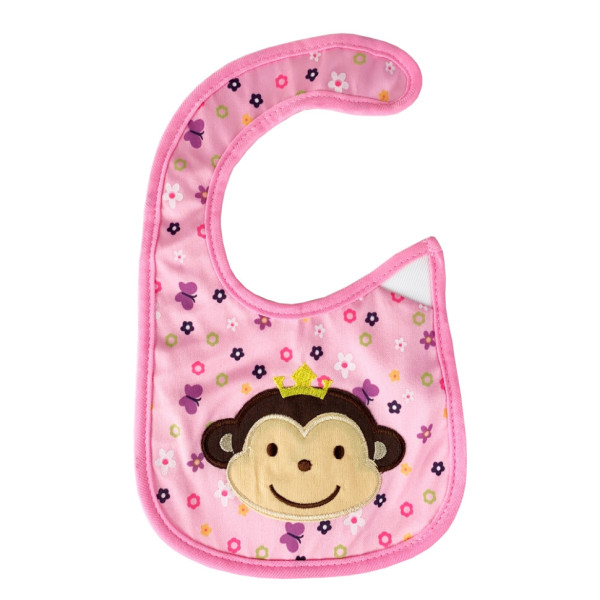 Слинявчик тканинний "Monkey" MGZ-0614-7 на липучці (MGZ-0614-7)