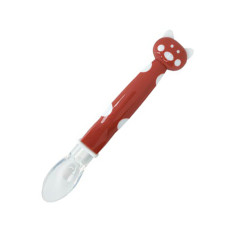 Дитяча силіконова ложка "Хрюшка" MGZ-0114(Brown)  (MGZ-0114(Brown))