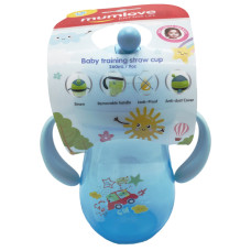 Поїльник з трубочкою MGZ-0312(Blue) 260 мл (MGZ-0312(Blue))