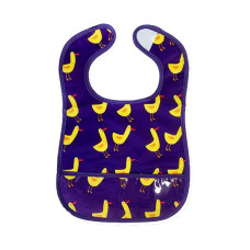 Дитячий слинявчик клейончатий MGZ-0601(Violet) на липучці (MGZ-0601(Violet))