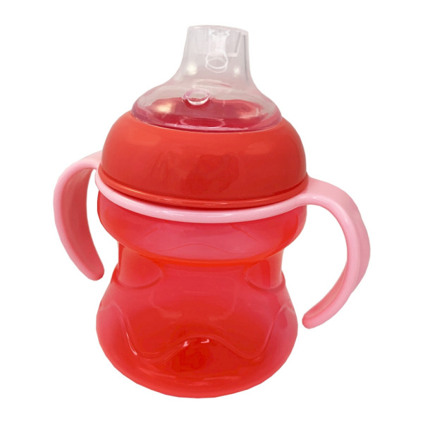 Поїльник з силіконовим носиком MGZ-0304(Pink) 200 мл (MGZ-0304(Pink))