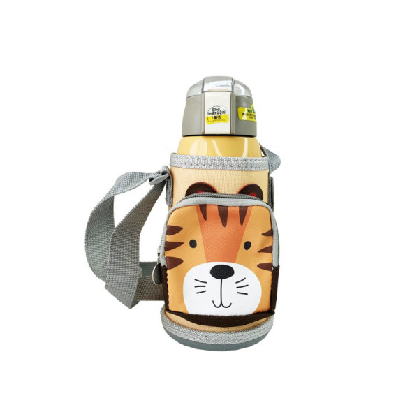 Дитячий термос-поїльник "Тигр" MGZ-0324(Yellow) з індикатором температури 550 мл (MGZ-0324(Yellow))