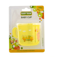 Дитяча чашка з ручкою "прозора" 6007CH(Yellow) 200 мл (6007CH(Yellow))