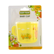 Дитяча чашка з ручкою "прозора" 6007CH(Yellow) 200 мл (6007CH(Yellow))