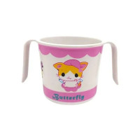 Чашка з бамбукового волокна MGZ-0150(Pink) з малюнком, 200 мл (MGZ-0150(Pink))