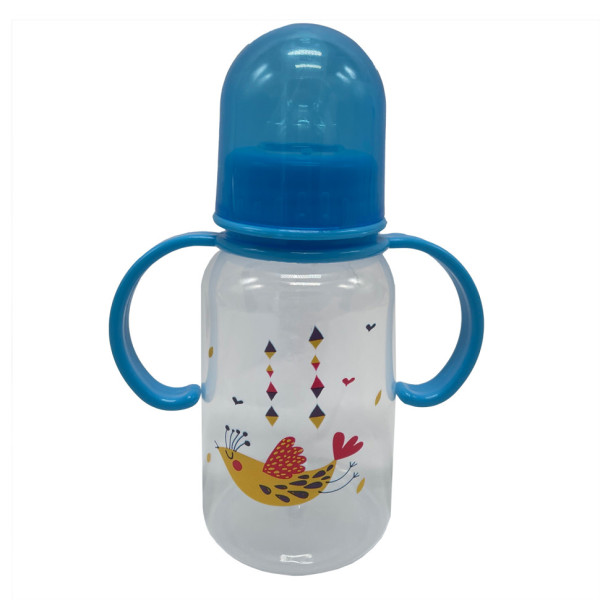 Пляшечка для годування з ручками MGZ-0205(Blue) 150 мл (MGZ-0205(Blue))