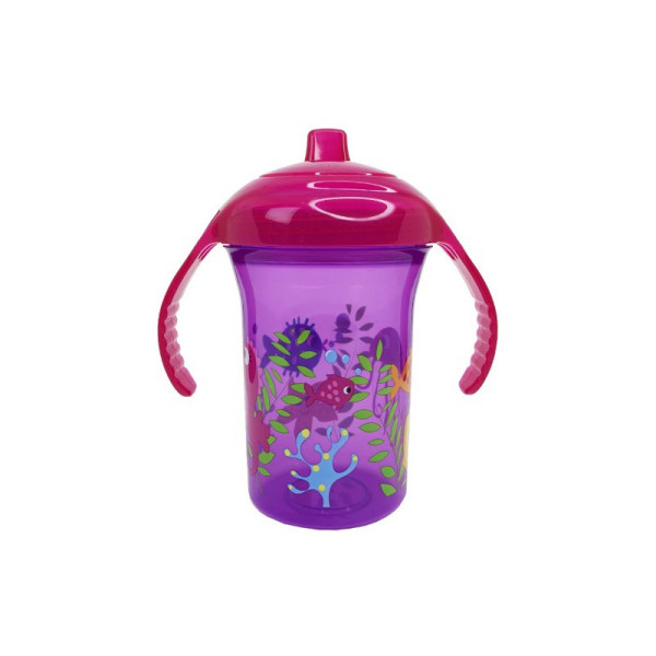 Пляшечка пластикова з ручками "Океан" MGZ-0323(Violet) 250 мл (MGZ-0323(Violet))