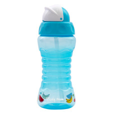 Поїльник для подорожей з трубочкою 5005_блакитний 300 мл (5005_блакитний)