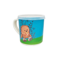 Чашка з бамбукового волокна MGZ-0151-1 з малюнком, 240 мл (MGZ-0151-1)