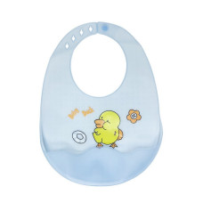 Дитячий силіконовий слюнявчик MGZ-0618-1 на застібці (MGZ-0618-1)