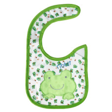 Слинявчик тканинний "Frog" MGZ-0614-3 на липучці (MGZ-0614-3)