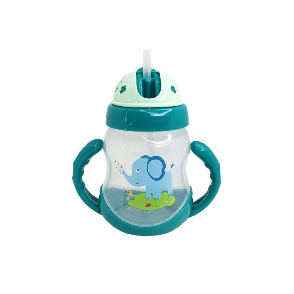 Пляшечка пластикова з ручками MGZ-0322(Green) 250 мл (MGZ-0322(Green))