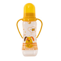 Пляшечка для годування з латексною соскою 1311 помаранчева 250 мл (1311 помаранчева)