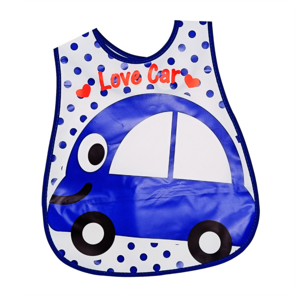 Слинявчик клейончастий "Love Car" MGZ-0605-15 на липучці (MGZ-0605-15)