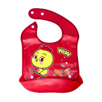 Дитячий слинявчик Курча MGZ-0602(Red) зі знімною кишенею (MGZ-0602(Red))