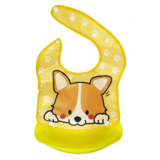 Дитячий слинявчик Трактор MGZ-0602(Orange Dog) зі знімною кишенею (MGZ-0602(Orange Dog))